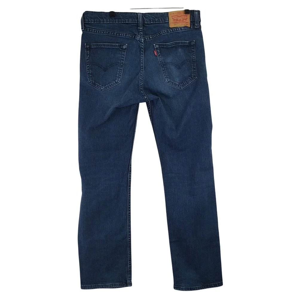 Levi's 514 Straight Fit Jeans Mens 34x30 (fits 34x29) Blue Denim Casual Classic